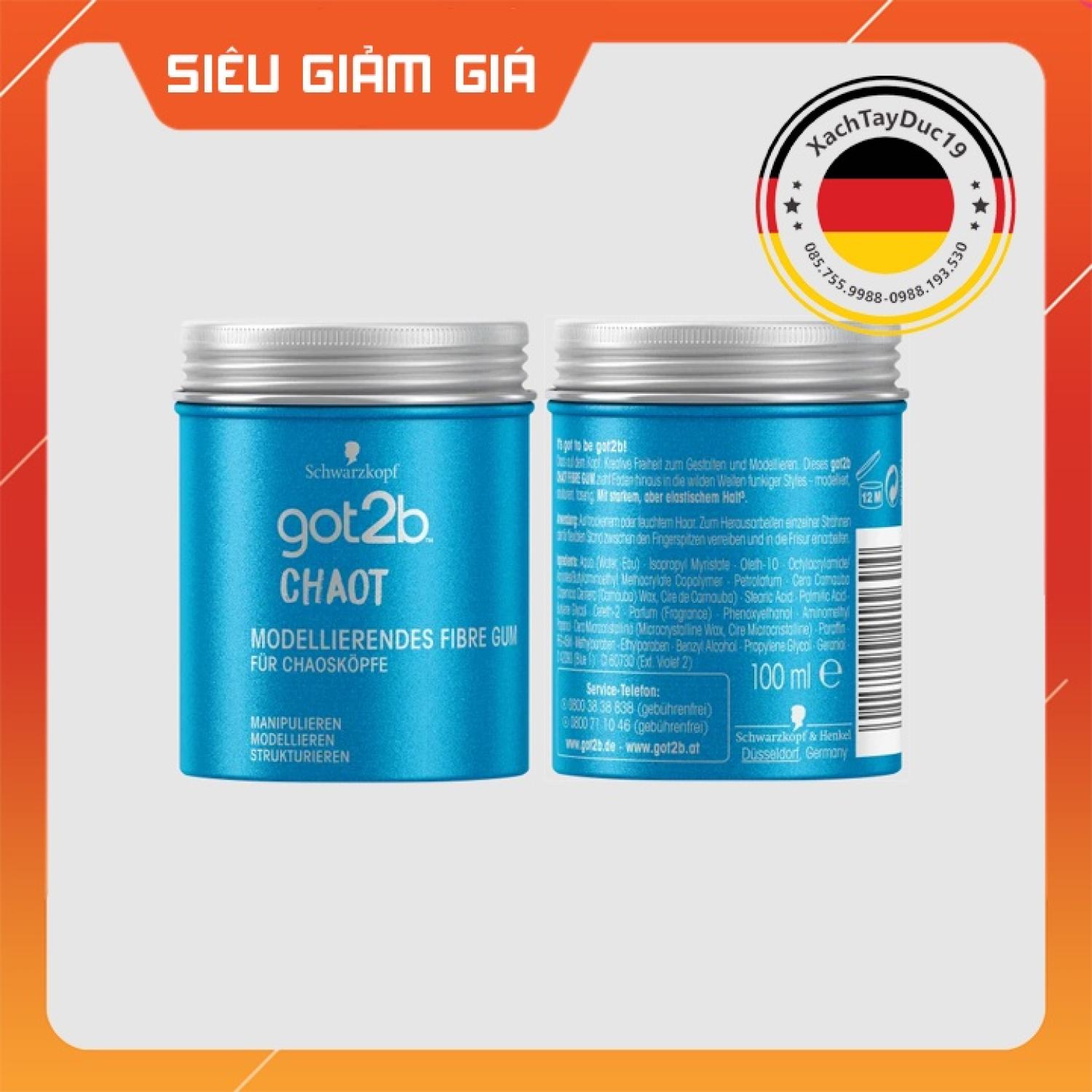 Sáp Vuốt Tóc Nam Schwarzkopf Got2B Strand matte của Đức 100ml
