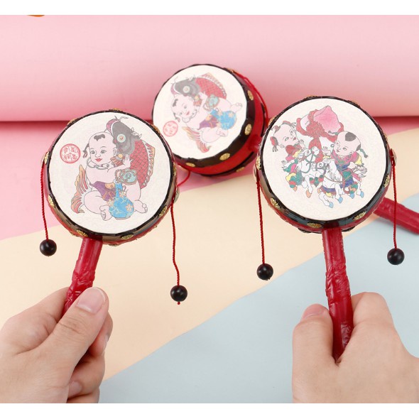 Đồ Chơi Trung Thu Trống Lắc Vui Nhộn Cho Bé