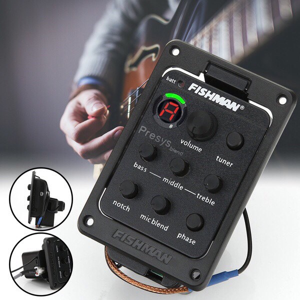 EQ Cho đàn guitar fishman Presys Blend
