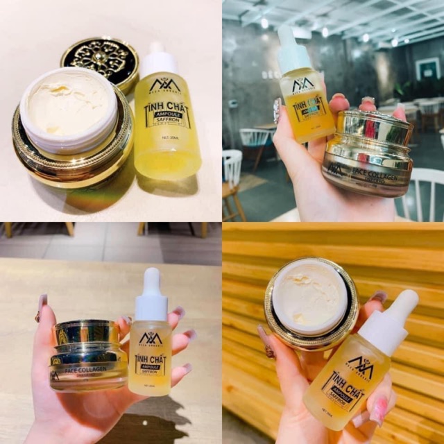 Combo Chăm Sóc Da Căng Bóng kem Face + Serum DNA Cá Hồi