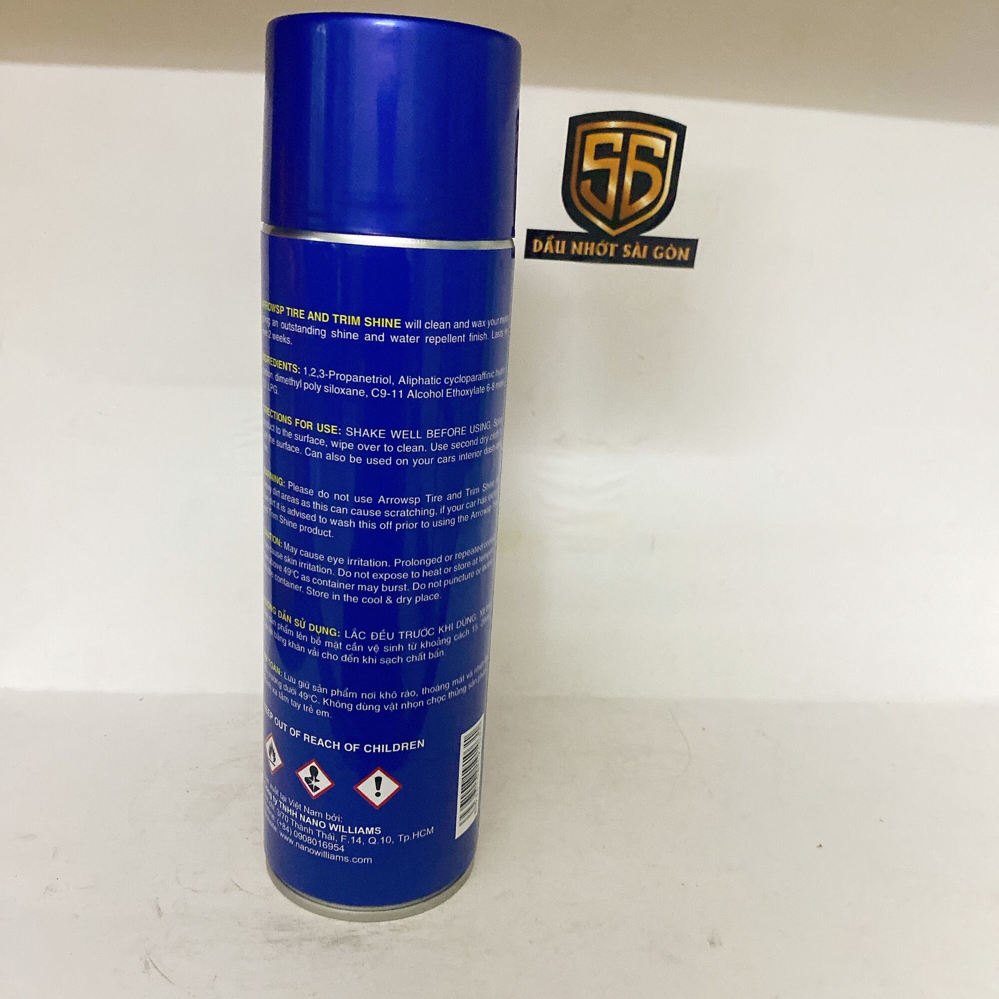 [HCM]xịt dưỡng sên bôi trơn sên arrowsp