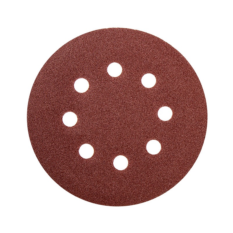 (Combo of 5) Round Sandpaper with 180mm Holes (Smoothness from 40 to 320)
