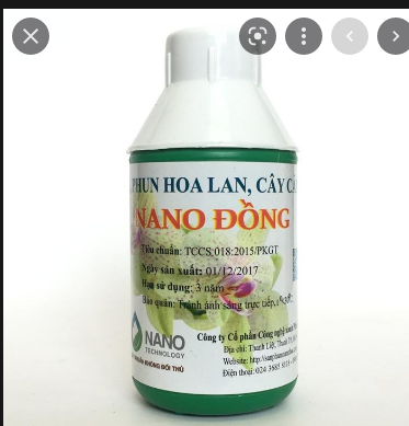 NANO ĐỒNG CHO HOA LAN CÂY CẢNH 100ml