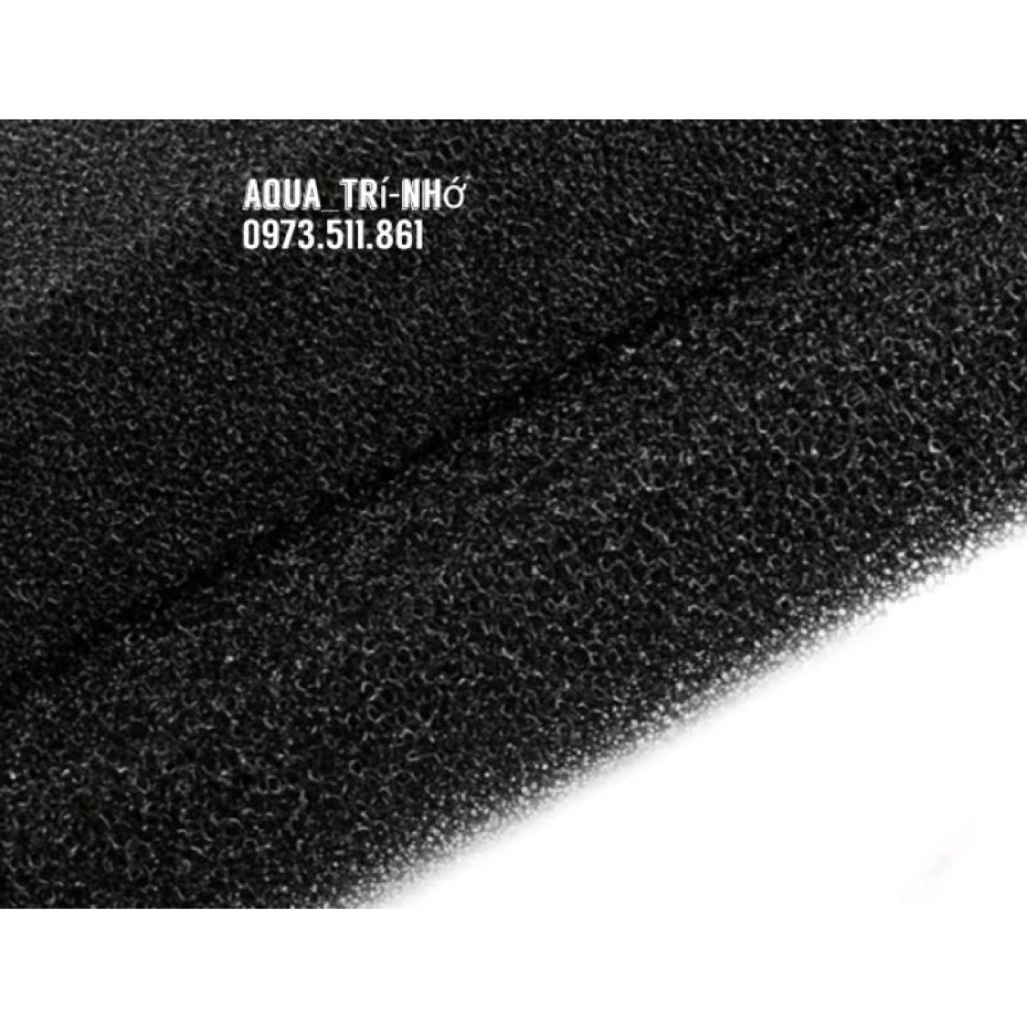 TẤM MÚT ĐEN LỌC NƯỚC CHO BỂ CÁ 50x50x5