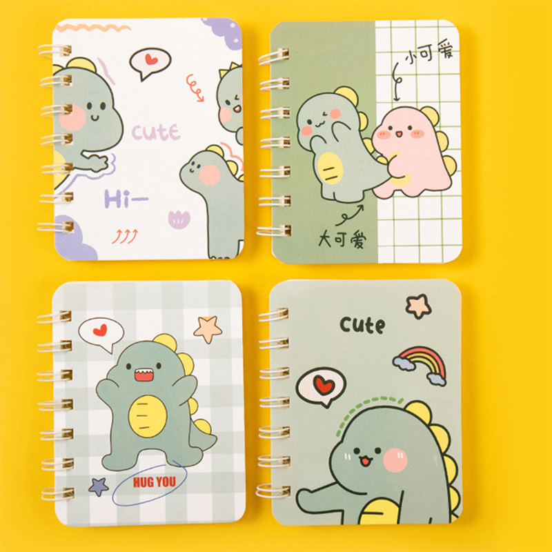 A7 Side Flip Coil Book Sinh viên Sổ tay nhỏ Portable Văn phòng Notepad Pocket Mini Diary Notebook YVETTERY