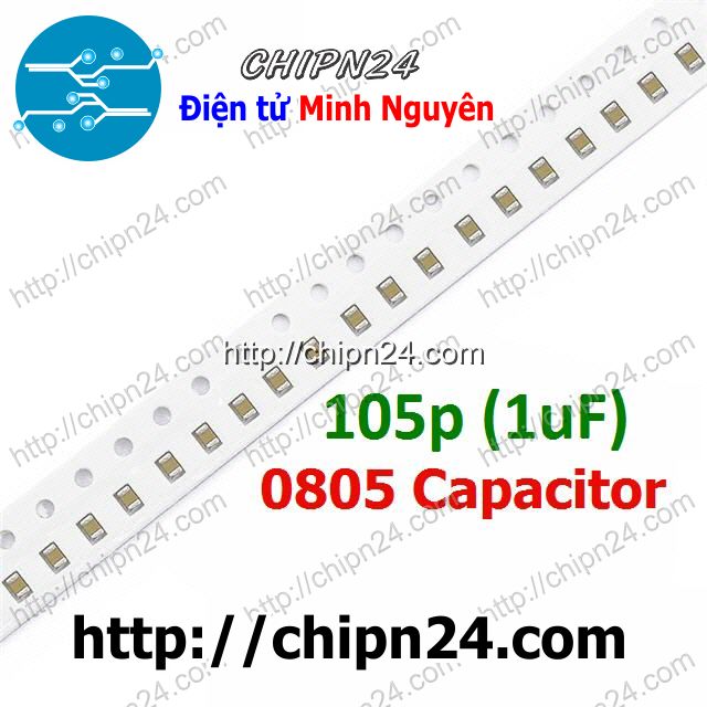 Tụ dán smd 0805 105p 50v 10%