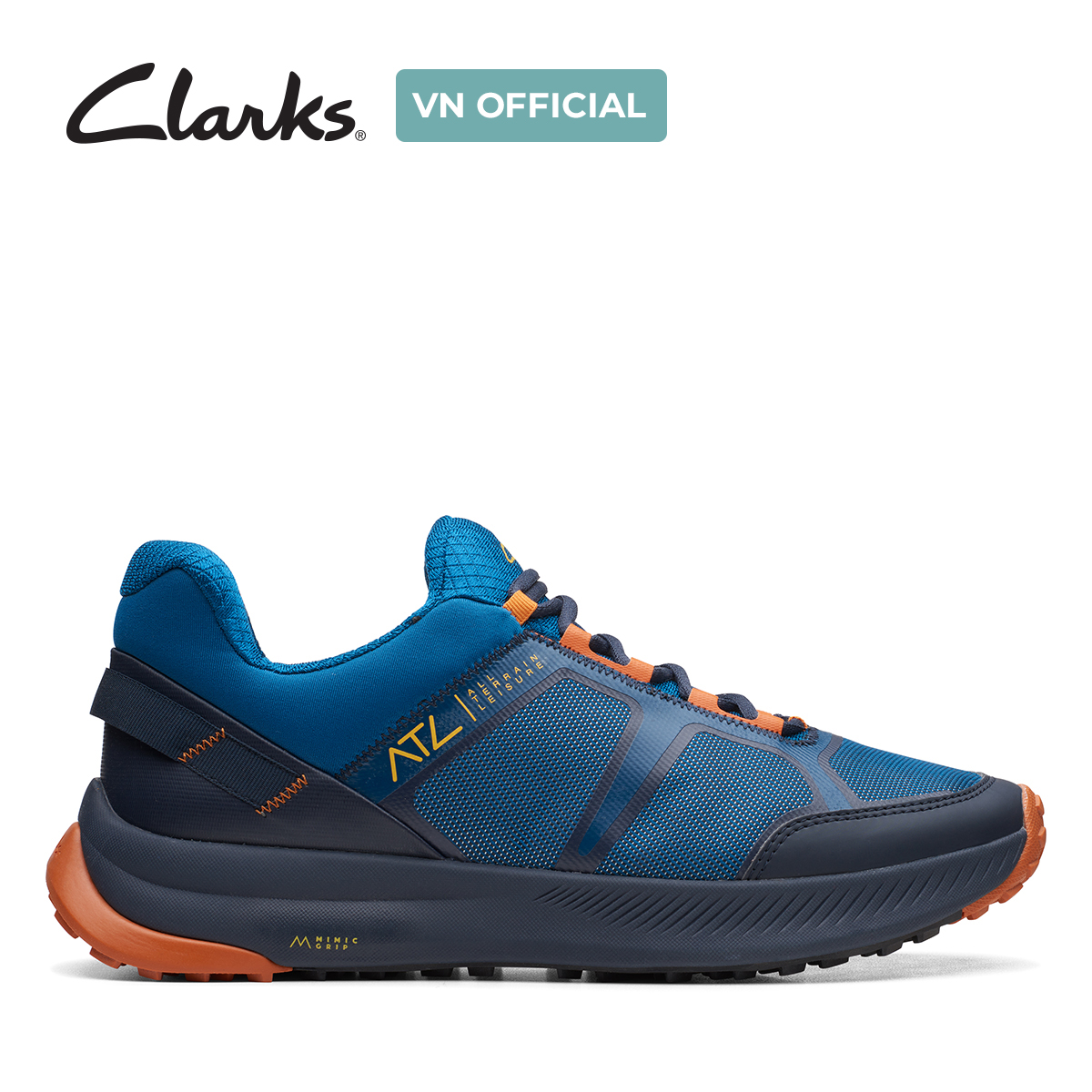 Giày sneaker da nam clarks - atl trail lo