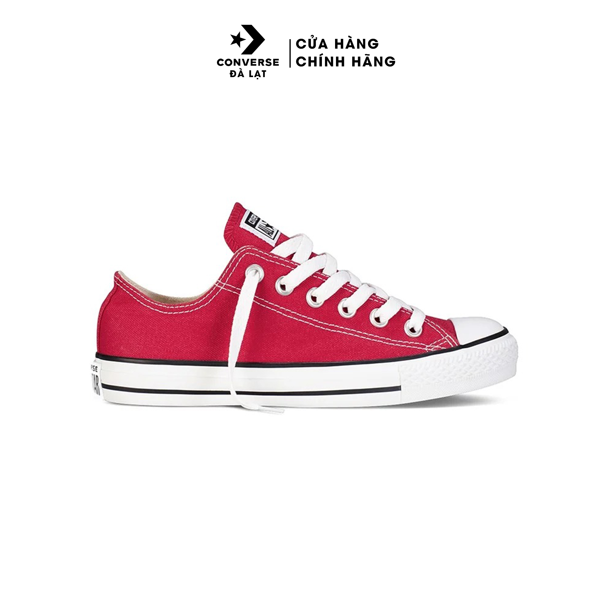 Giày Sneaker Converse Classic Đỏ thấp cổ hàng chính hãng - 127442