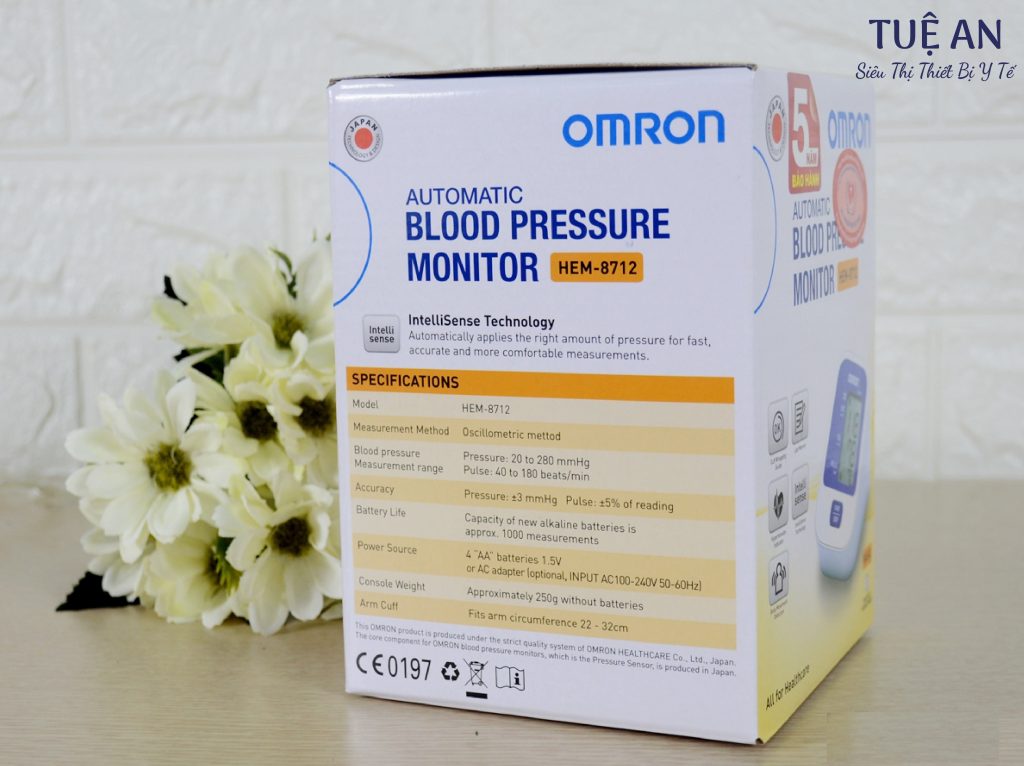Máy đo huyết áp Omron HEM-8712