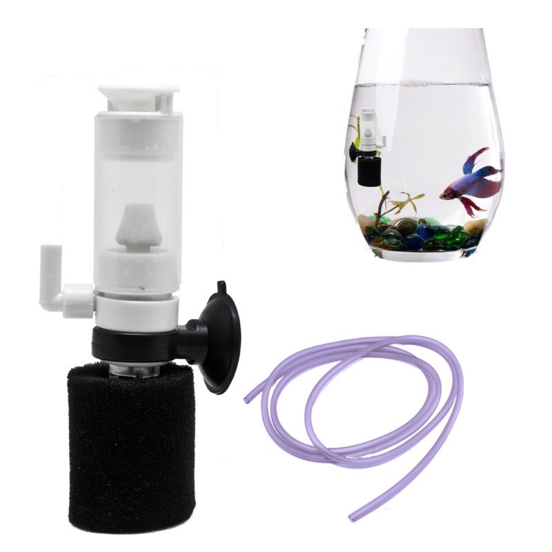 [HCM]Lọc Váng Bio Mini Dùng Cho Bể Cá Nhỏ