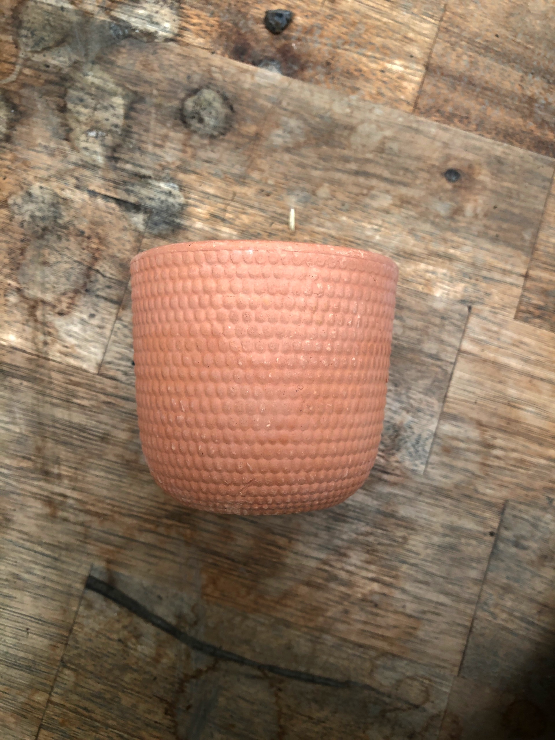 Chậu gốm đất nung nhỏ, kích thước 8x7.5 (cm)