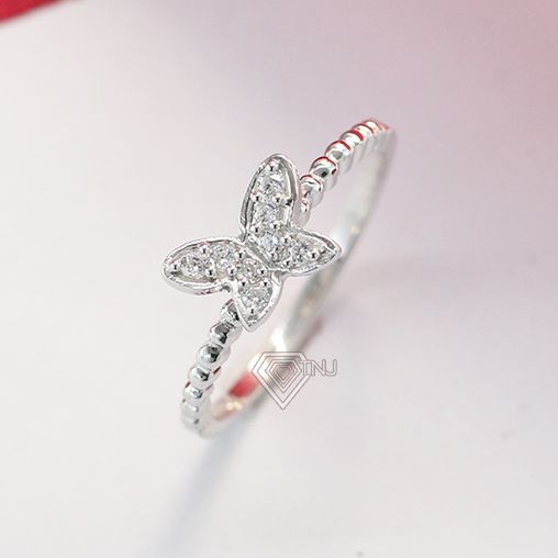 Nhẫn nữ bạc thật đính đá NN0226 - Trang Sức TNJ