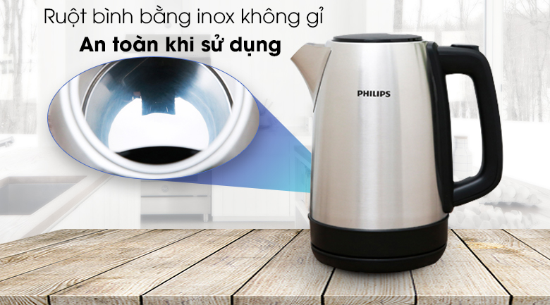 Bình đun siêu tốc Philips 1.7 lít HD9350