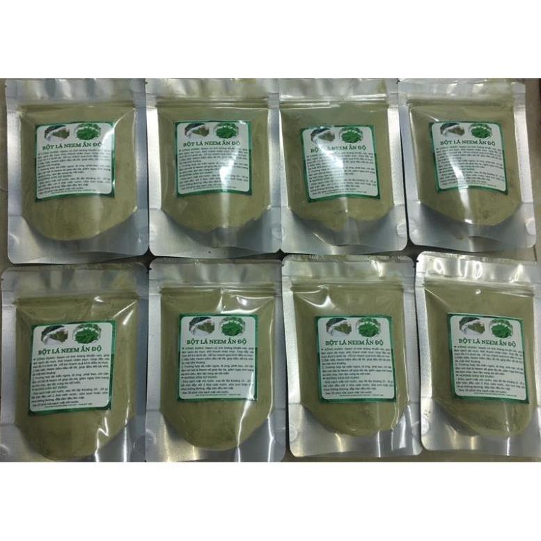 500gr Bột lá Neem đắp mặt giảm mụn Handmade