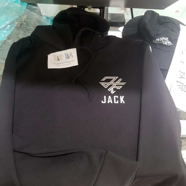 áo hoodie Jack logo mới phản quang