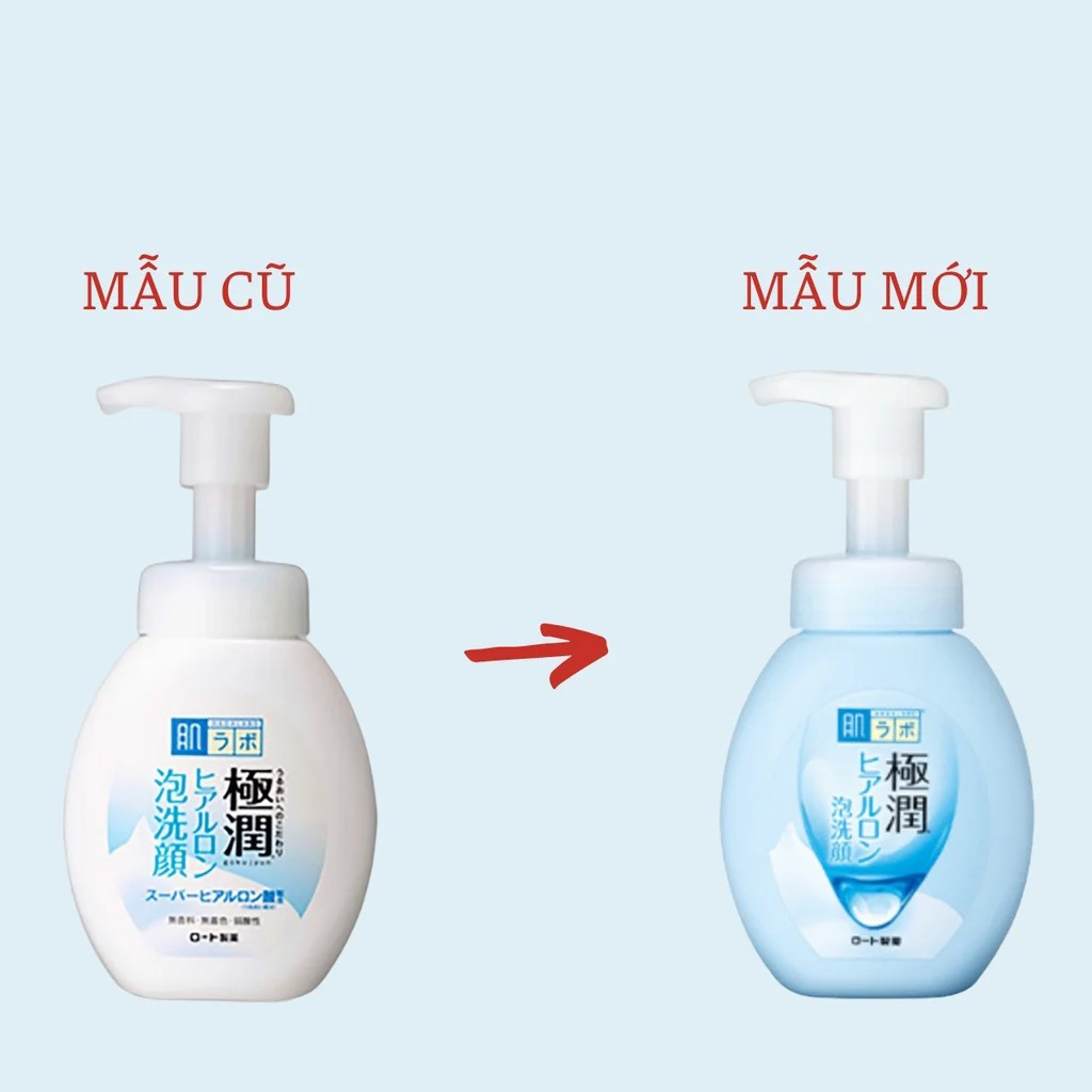 Sữa Rửa Mặt  Tạo Bọt Hada Labo Tạo Bọt (Hadalabo Rohto)