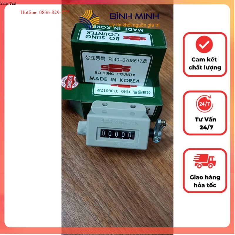 Máy đếm sản lượng sản phẩm  Bosung