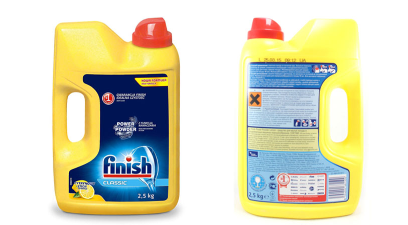 Bột rửa bát Finish classic 2.5kg