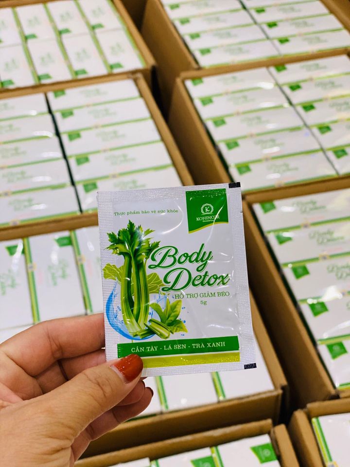 [Chính hãng Kohinoor Star] CAO CẦN TÂY BODY DETOX Giảm eo - Đẹp da - Đẹp dáng