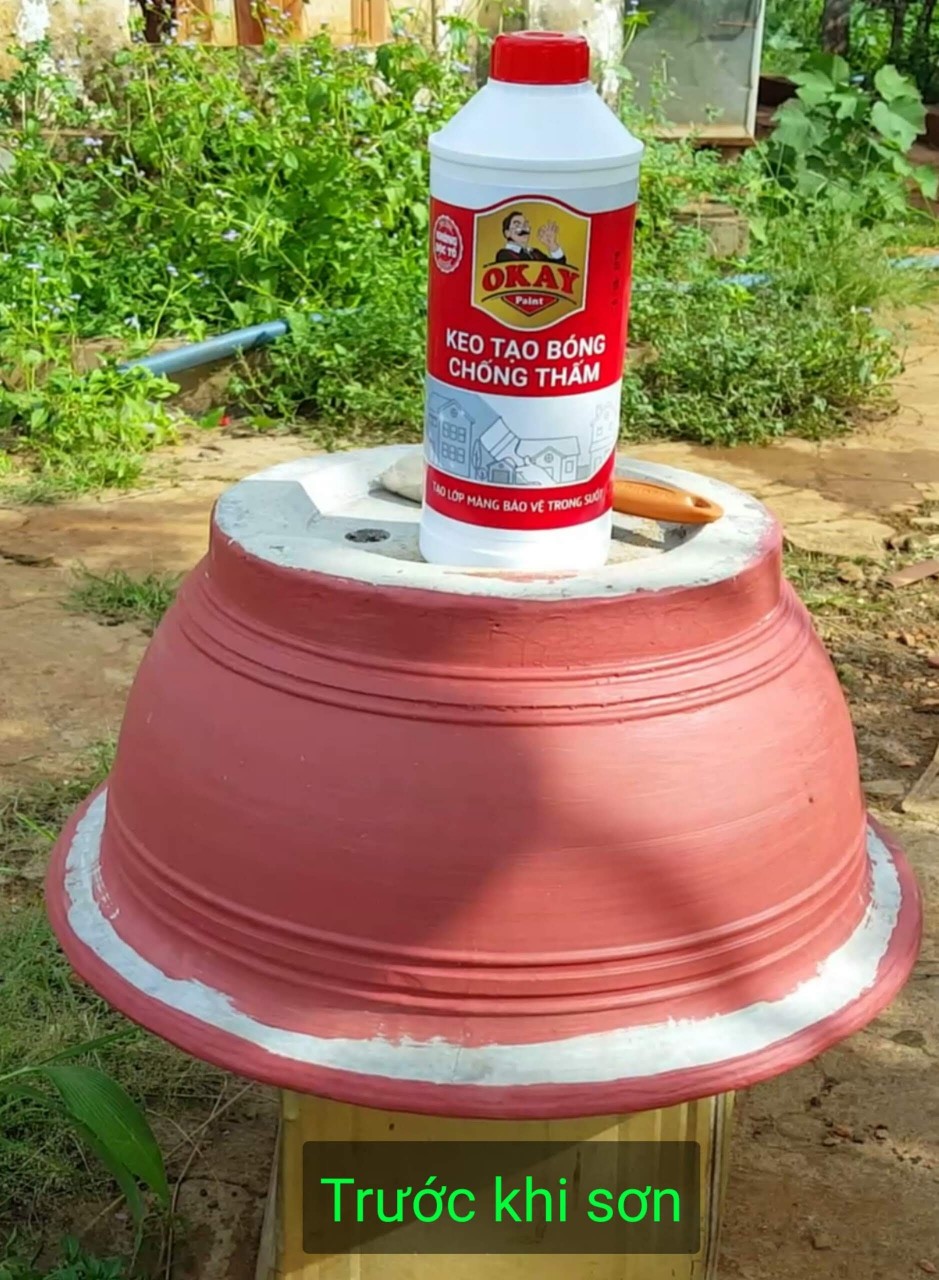 Keo bóng nước chai 1lit