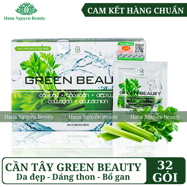 NƯỚC ÉP CẦN TÂY GREEN BEAUTY 30 GÓI