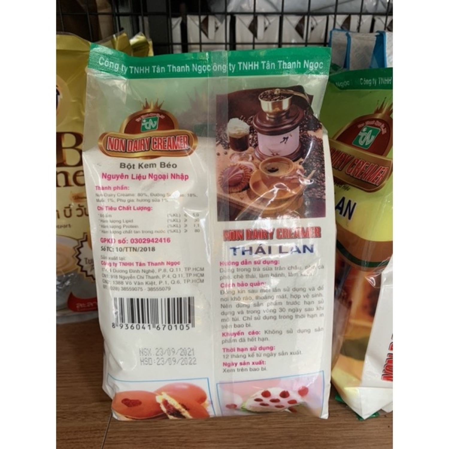 Bột Kem Béo Pha Trà Sữa Hiệu thá¡ Lan-1Kg