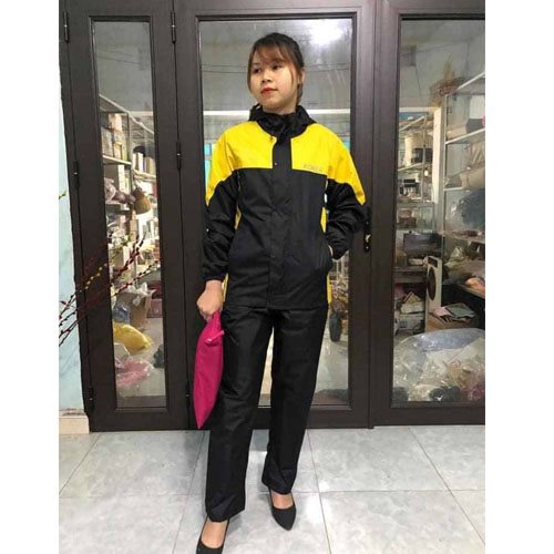 [SIÊU SALE] Áo mưa bộ thời trang chống thấm cao cấp 2 lớp Korea nhiều màu xanh ,đỏ , vàng , tím đủ size M L XL 3XL dành cho cả nam và nữ tiện lợi khi đi xe máy chống nước giữ ấm khi đi mưa