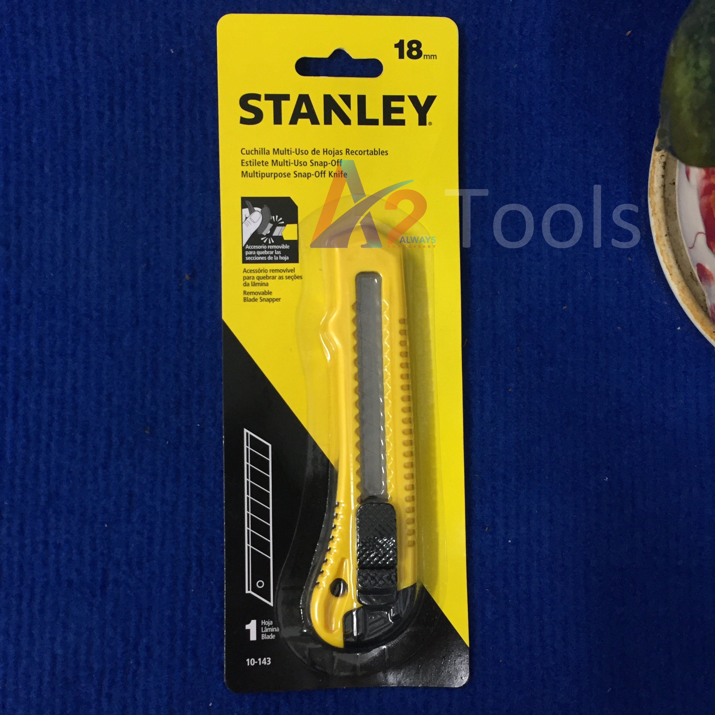 Dao rọc giấy 18mm Stanley 10-143-S