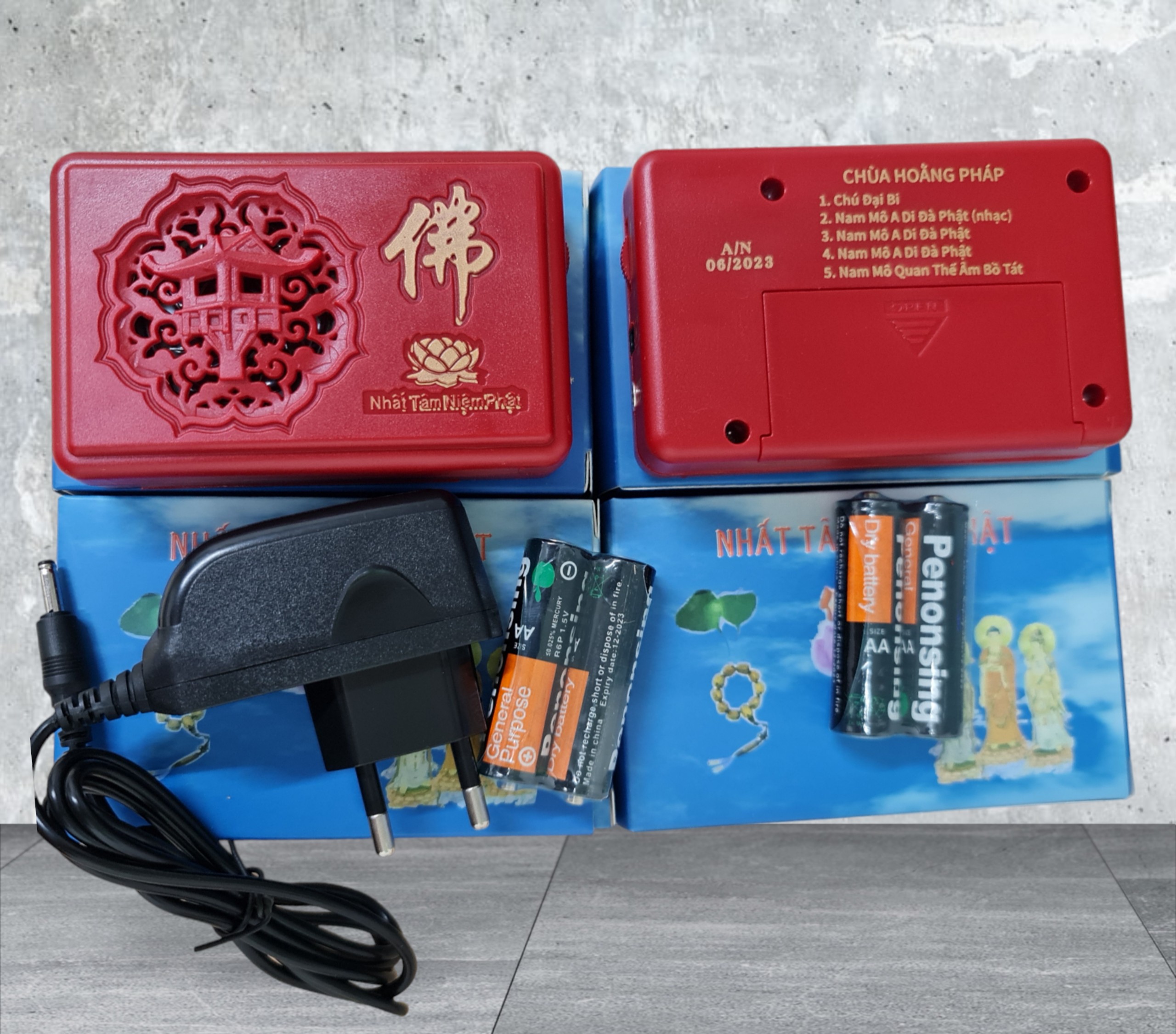 Máy Niệm Phật Để Bàn Thờ 5 Bài