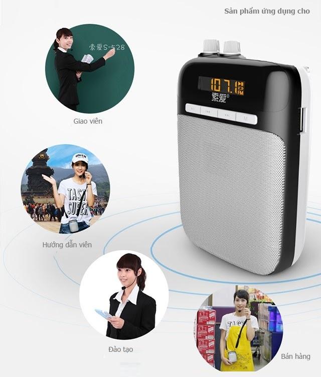 Máy trợ giảng không dây SOAIY S-708 (UHF)