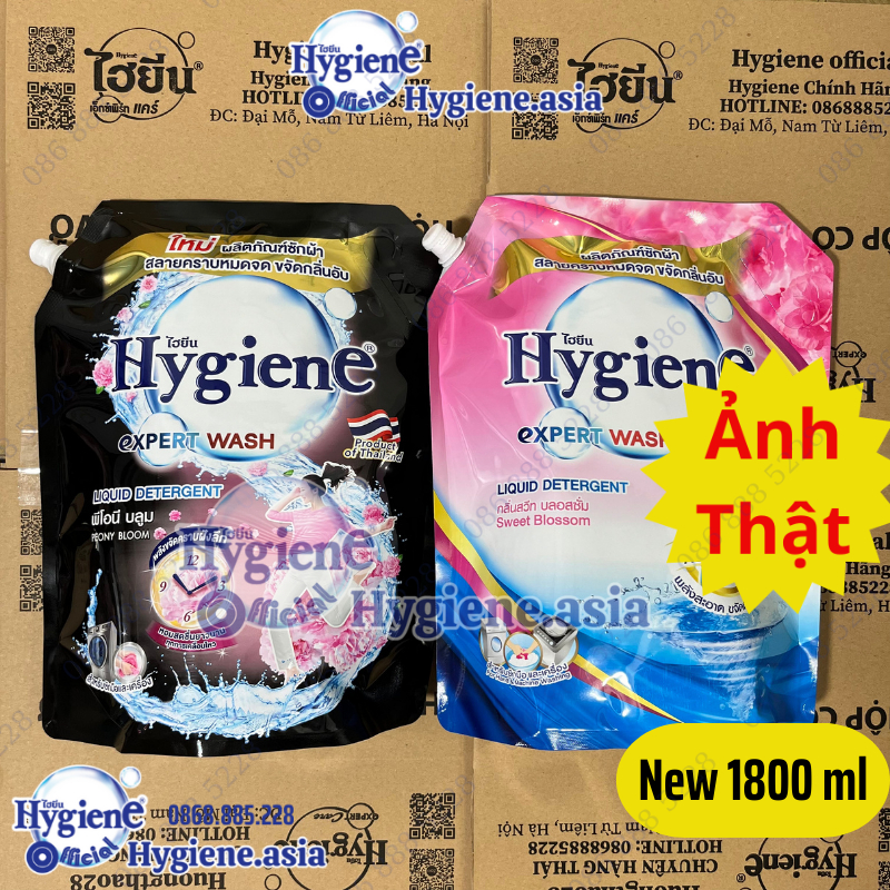 [HCM] NƯỚC GIẶT XẢ HYGIENE 1800ML THÁI LAN [MÀU HỒNG]