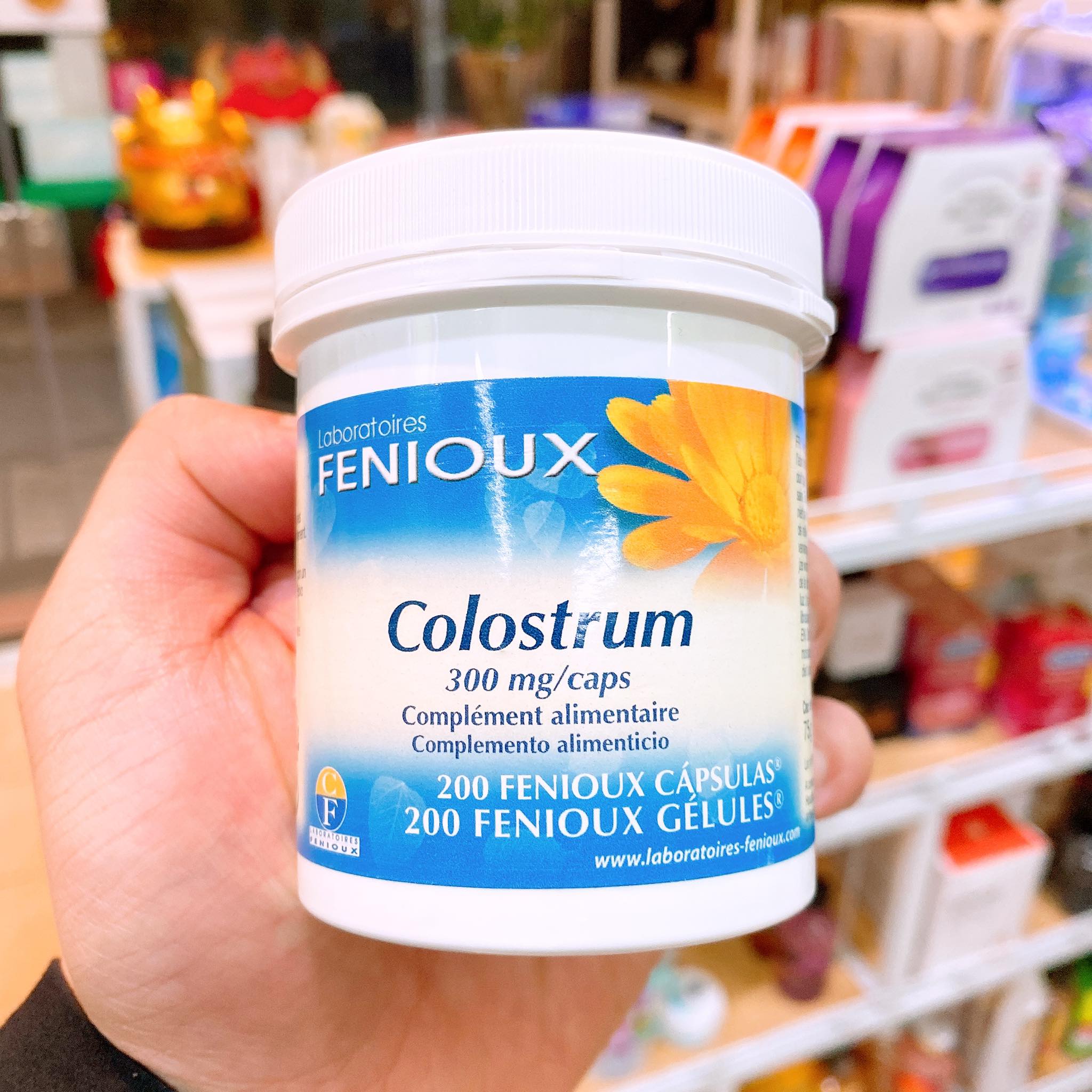Sữa Non Pháp FENIOUX COLOSTRUM 200 Viên