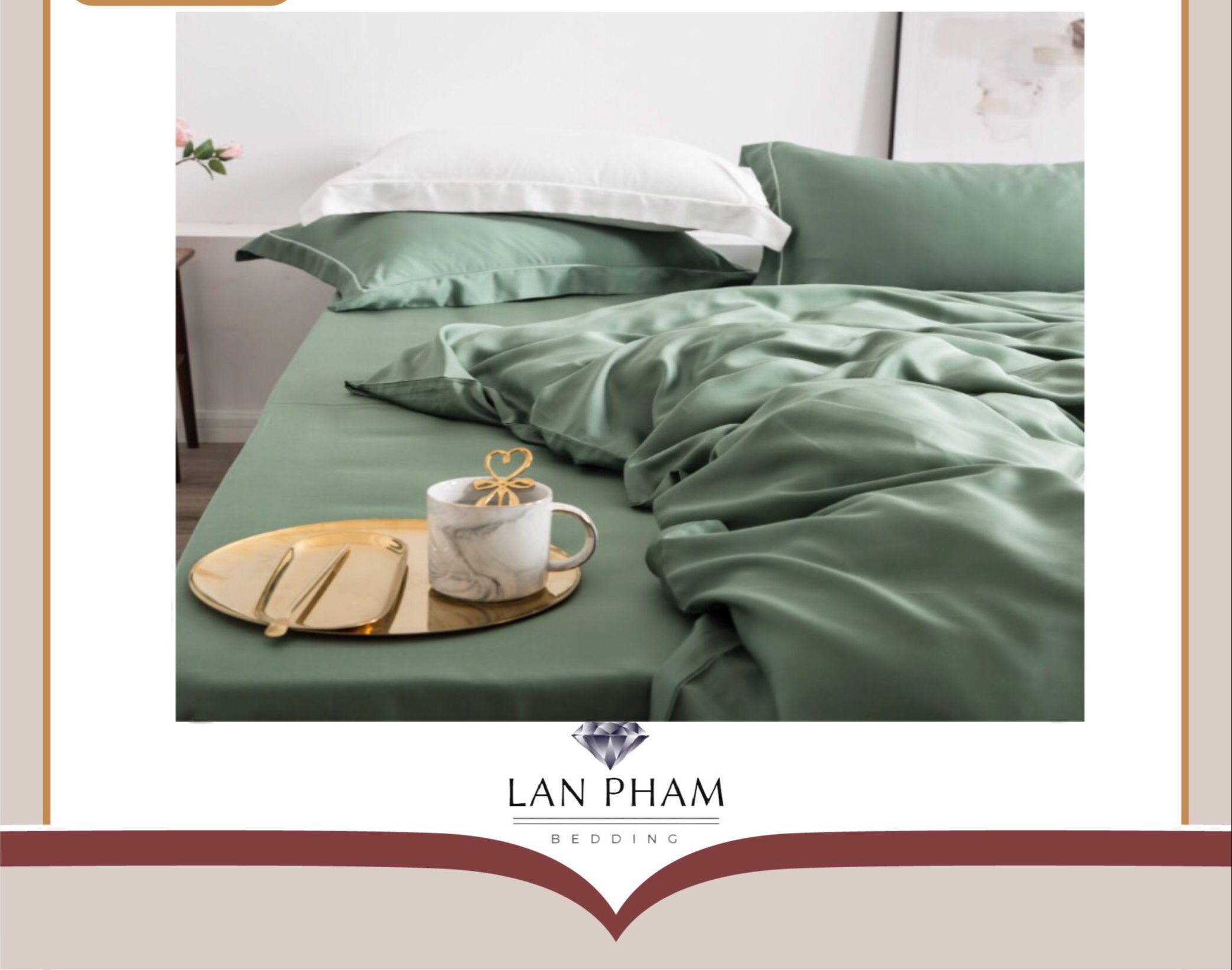( Lụa Loại 1) Trọn Bộ Chăn Bông Ga Gối Phi Lụa Đủ Màu Lan Pham Bedding Mềm Mại, Êm Ái Và An Toàn Cho Cơ Thể