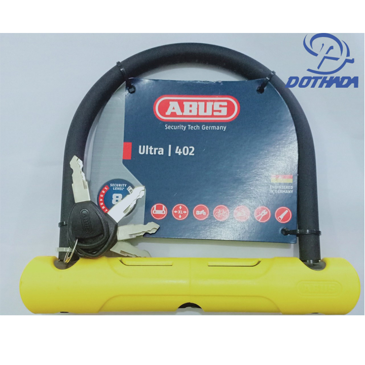 Khóa xe máy Abus U 402 - Hàng chính hãng