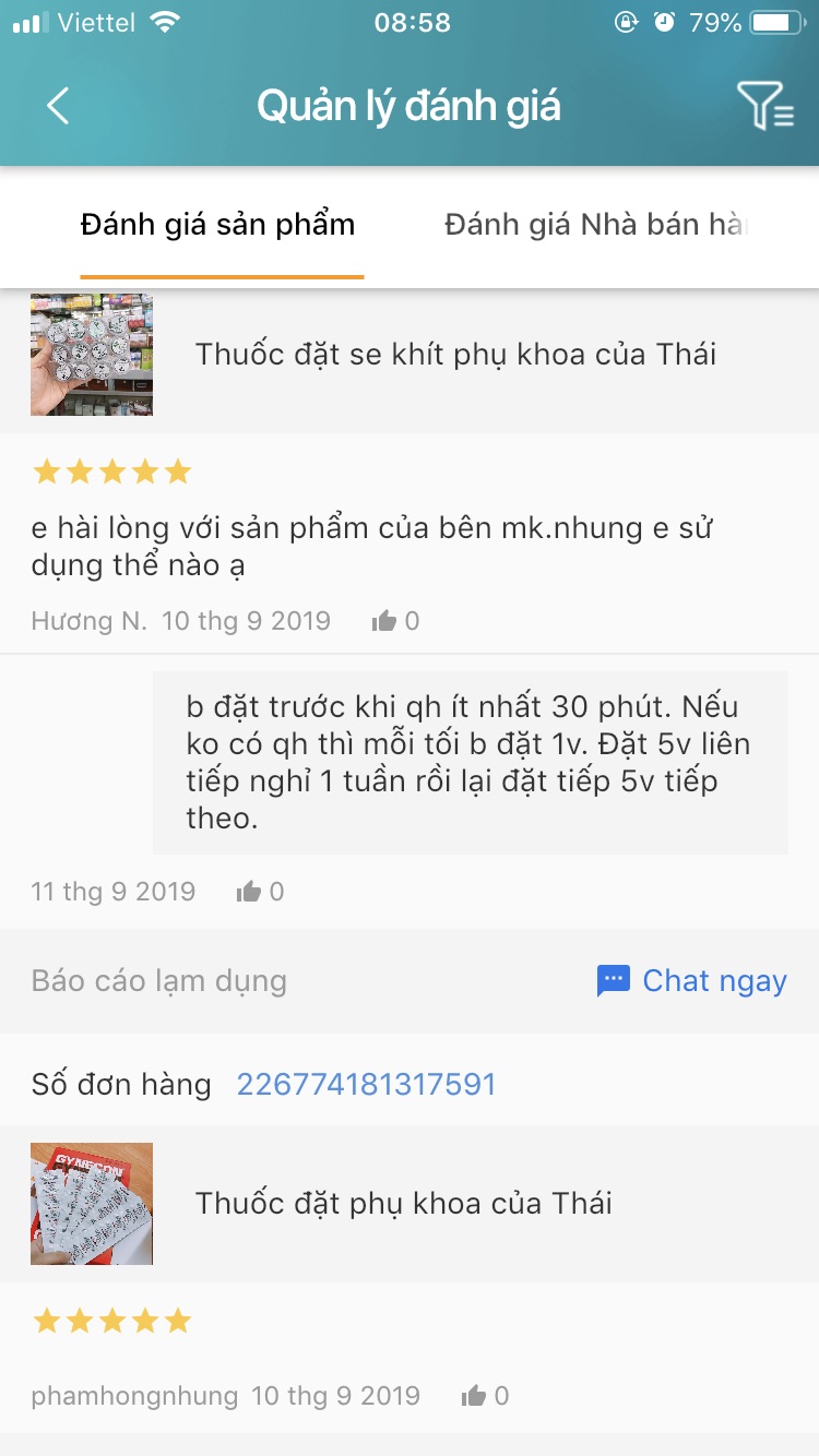 Viên se khít của Thái