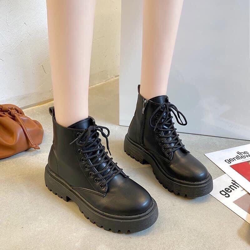 Giày Boots Nữ Ullzang Hot Hit (Kèm Ảnh Thật)