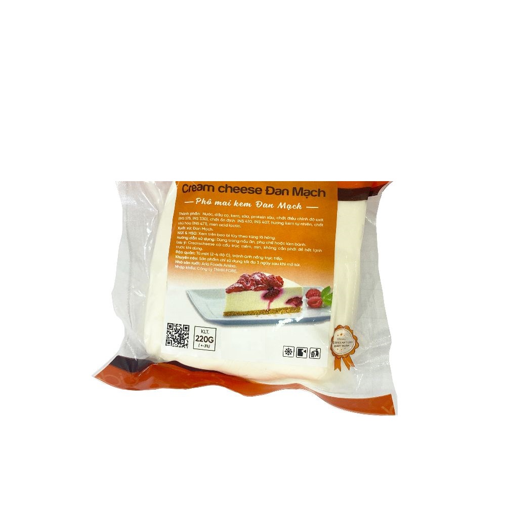 Kem Cream cheese Đan Mạch 220g