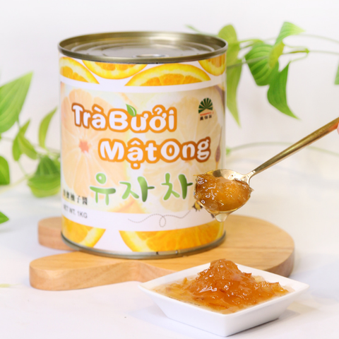 Trà bưởi mật ong Wonderful lon 870g