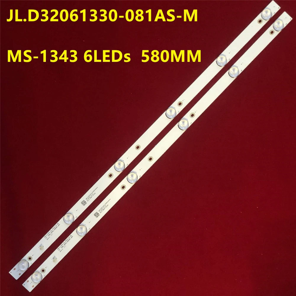 Bộ Led cho tivi Asanzo 32T800 - 2 thanh 6 bóng 3v và các dòng tương tự
