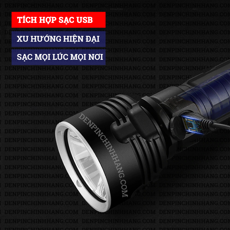 [HCM]Đèn pin siêu sáng P70 cao cấp