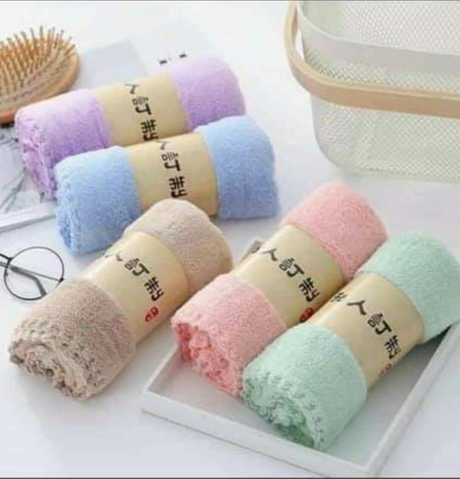 combo 5 khăn mặt Hàn Quốc size 30x50