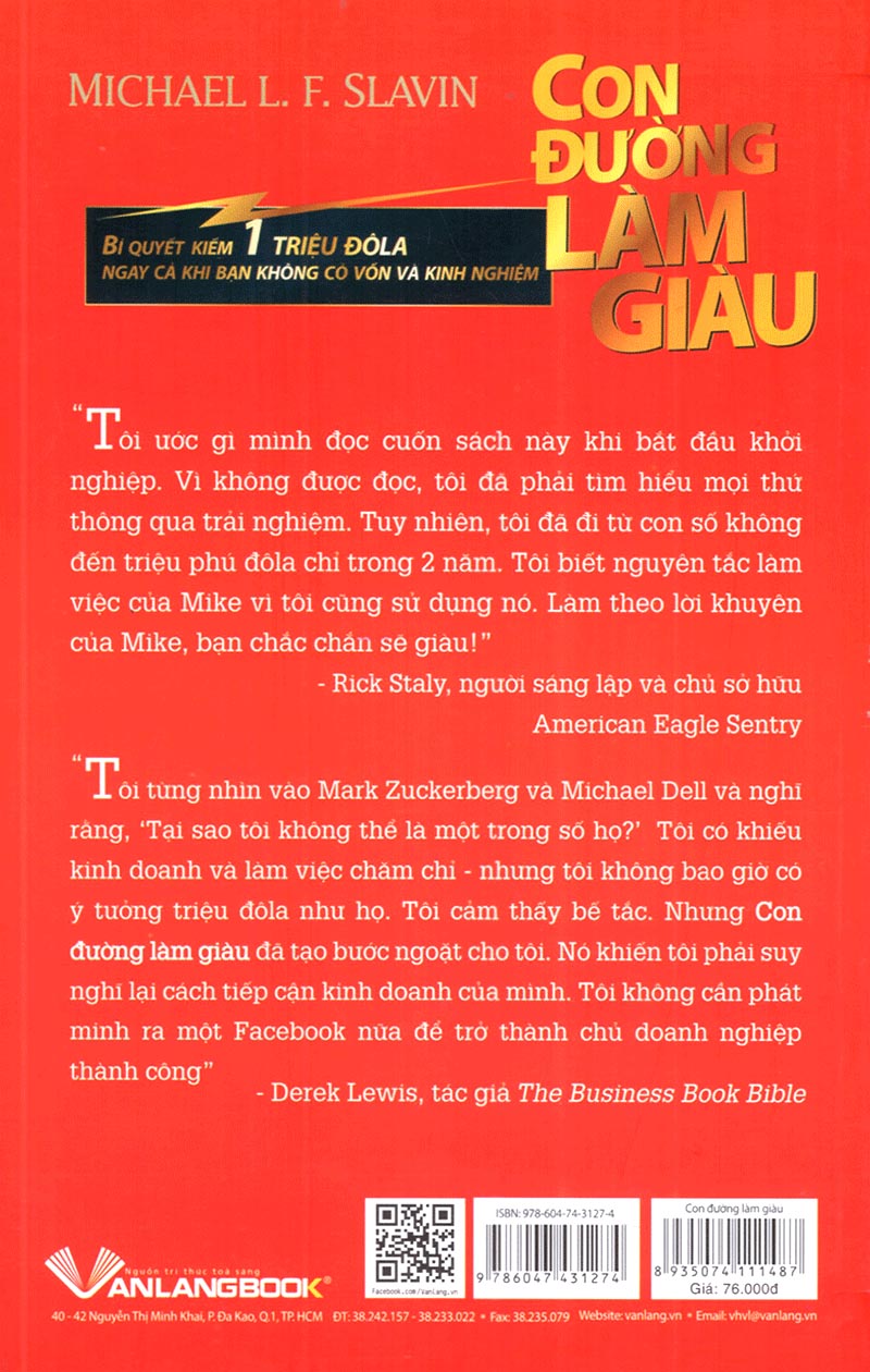 Sách - Con Đường Làm Giàu