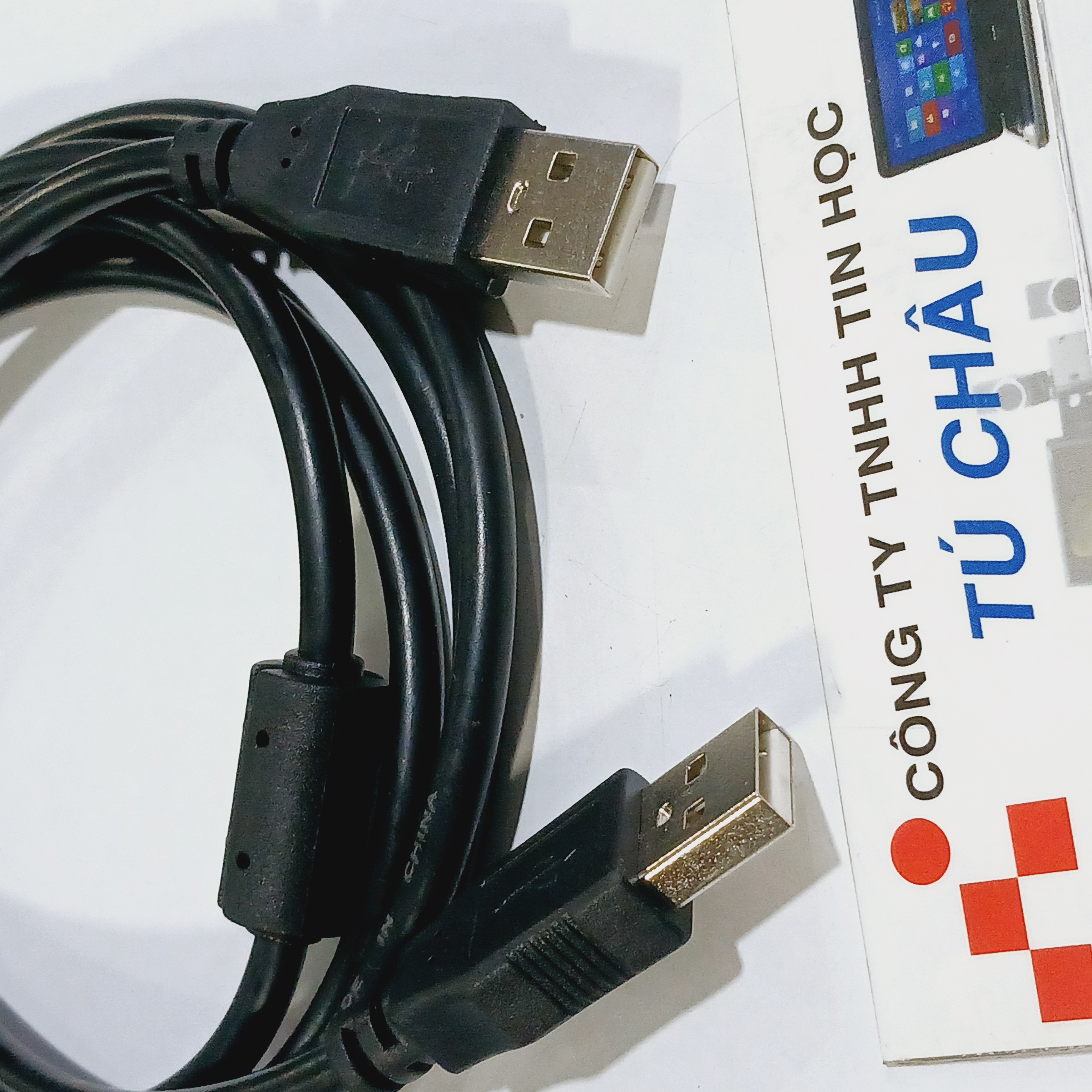 Cáp USB Link / Cáp 2 đầu USB 2.0 đực dài 30Cm - 1.5m - 3m - 5m (Chống nhiễu)