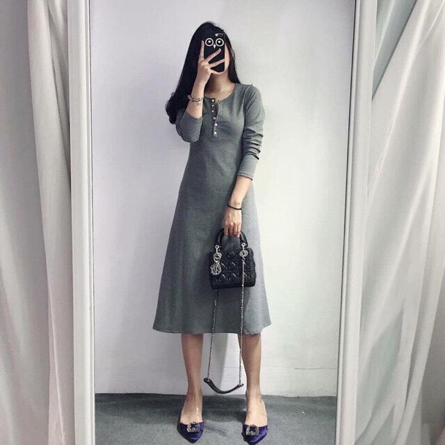 VÁY SUÔNG MAXI CÚC NGỰC BASIC-VAY20 bhl2202