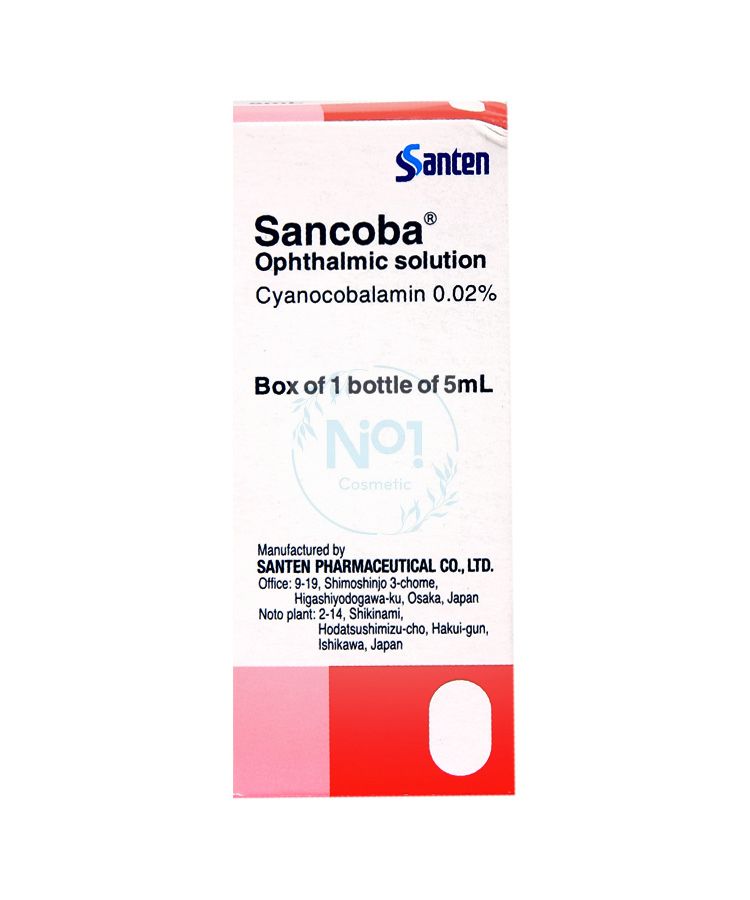 Nhỏ mắt chống cận Nhật Sancoba 5ml