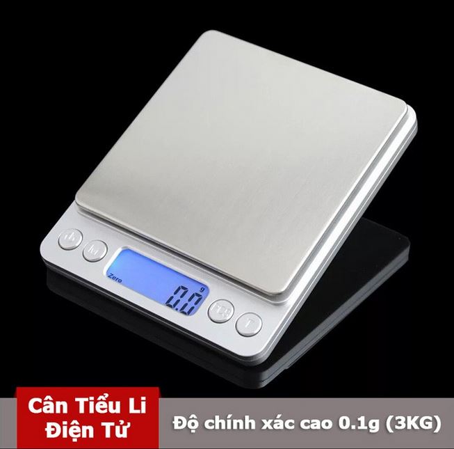 Cân điện tử cân tiểu ly Plasfrom độ chính xác cao 500gr/0.01G 1KG/0.1G 3KG/0.1G cân thực phẩm cân nhà bếp cân làm bánh