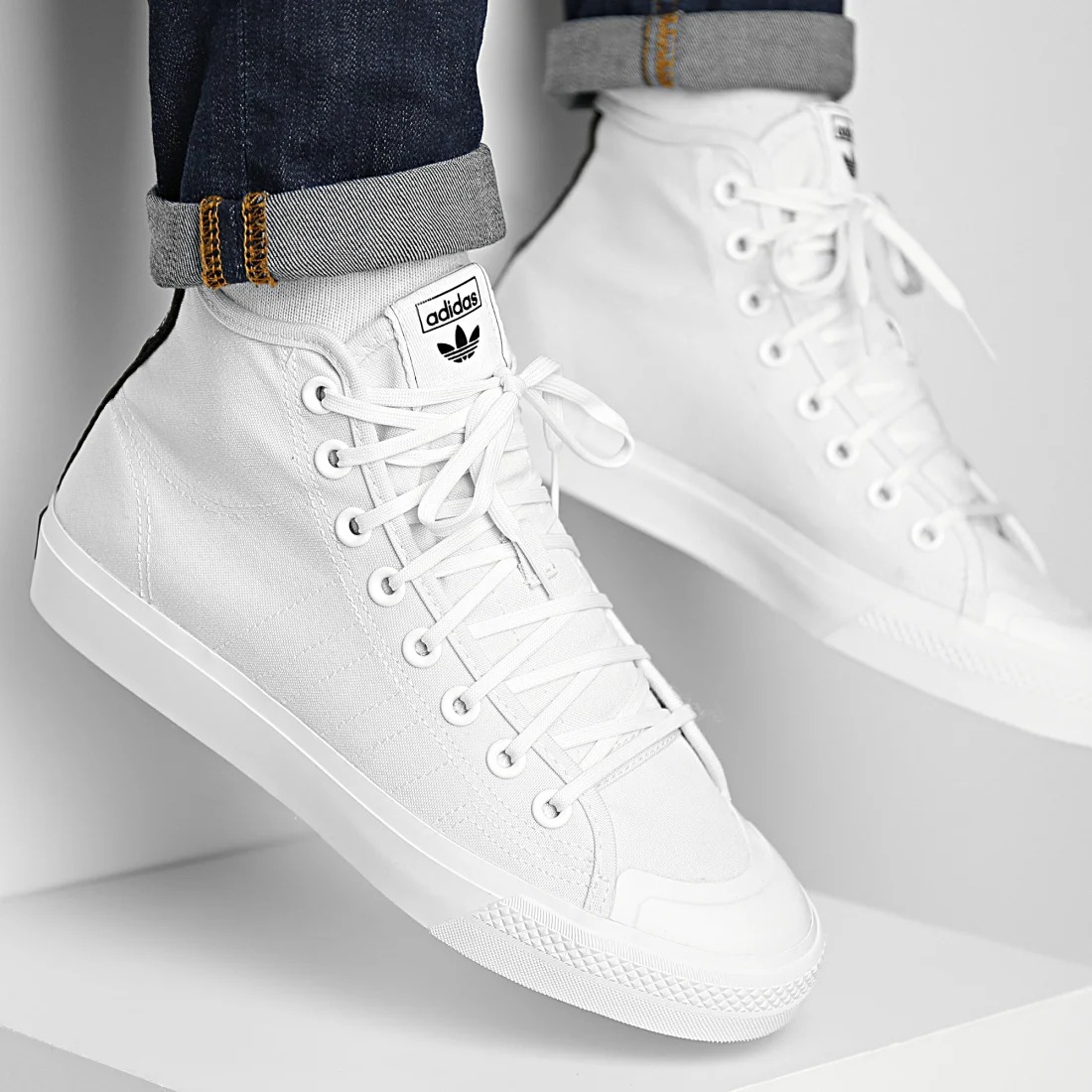 GIÀY Adidas NIZZA HI - GV7607