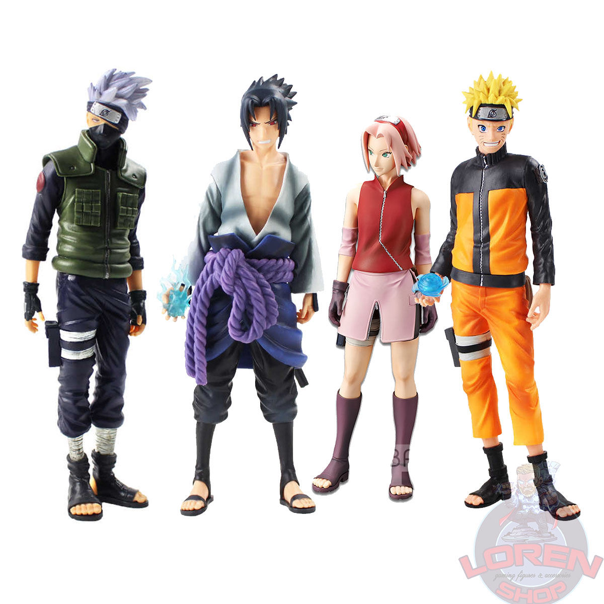 Mô Hình Naruto | Đội 7 (Kakashi - Naruto - Sasuke - Sakura)