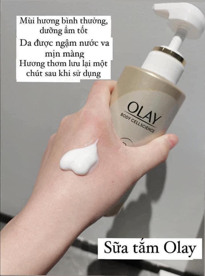 Sữa Tắm B3 Olay Retinol Siêu Trắng Da