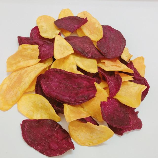 1.5kg khoai lang vàng + tím sấy mật ong